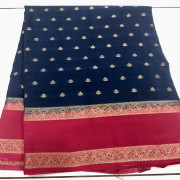 Vintage Mysore Crepe Sarees-VMCS06