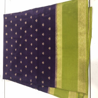 Vintage Mysore Crepe Sarees-VMCS07