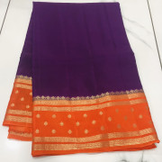 Vintage Mysore Crepe Sarees-VMCS12