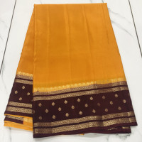 Vintage Mysore Crepe Sarees-VMCS14