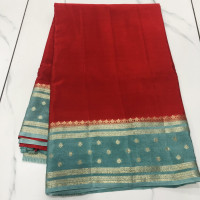 Vintage Mysore Crepe Sarees-VMCS15