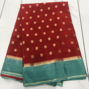 Vintage Mysore Crepe Sarees-VMCS27