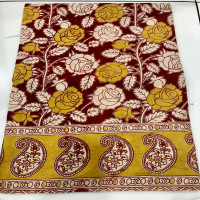 Premium Kalamkari Cotton Sarees-KCS06