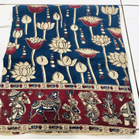 Premium Kalamkari Cotton Sarees-KCS29