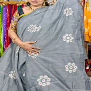Khadi Cotton saree-KHAD16
