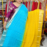 Chinon Crepe Shaded Saree-ChCS03