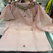 Silk Kota Dress, Size-44- DRS09