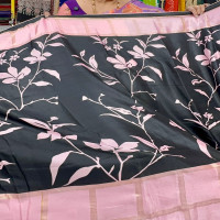 French Silk Sarees-FSS04