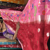 Paper silks Saree-PSS10