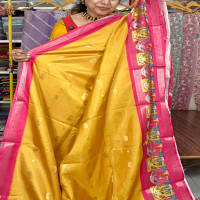 Mangalagiri Tusser saree-MTS02