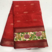 Mangalagiri Tusser saree-MTS04
