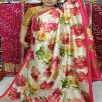 Malai Tusser saree -MTS10