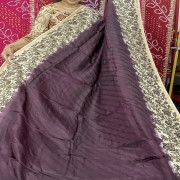 Jute Georgette Sarees - JGS01