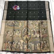 Madhu Bani Tusser Sarees-MBTS02