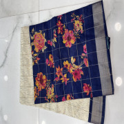Semi Tusser Sarees - STS03