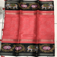Silk Kota Tanjore Paint Sarees - SKTPS02