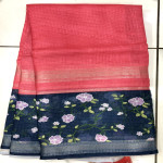 Silk Kota Tanjore Paint Sarees - SKTPS07