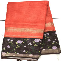 Silk Kota Tanjore Paint Sarees - SKTPS09