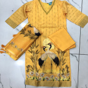 Weavers offer silk kota dress Size-M-CD08