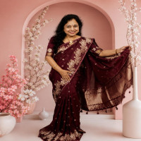 Pure Tusser Kota Saree-PTS01