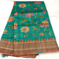 Clearance Sale Tusser Saree-CST013