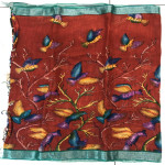 Linen Bandhini Print Sarees - LBPS02