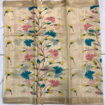 Weaving Mistake Chanderi checks Saree-WMCS02