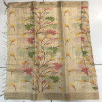 Weaving Mistake Chanderi checks Saree-WMCS03