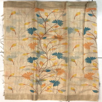 Weaving Mistake Chanderi checks Saree-WMCS04