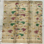 Weaving Mistake Chanderi checks Saree-WMCS05