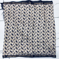Viscose Muslin saree-VMS01