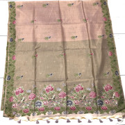 Tissue Chanderi Saree-TCS05