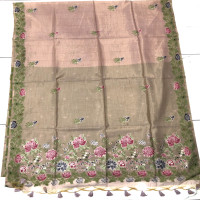 Tissue Chanderi Saree-TCS05