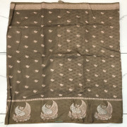 Chanderi Tusser Saree-CTS03