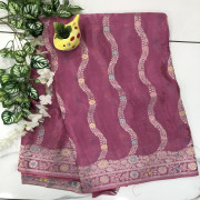 Benaras Chinon Crepes Sarees-BCHS03