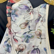 Design Georgette Sarees-DGS02
