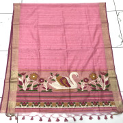 Bailu Cotton With Maslin Sarees-BCM05