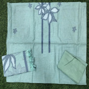 Linen Jamdhani Dresses-LJD07