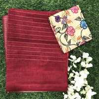 Tusser Designer Sarees-TDS01