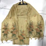 Linen Jamdhani Material - LJM03