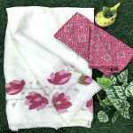 White Georgette Sarees-WGS01