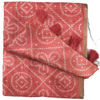Silk Kota Tissue Bandhini Sarees-SKTB01