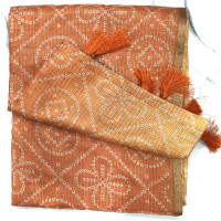 Silk Kota Tissue Bandhini Sarees-SKTB03