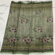Linen Prints Sarees-LPS05
