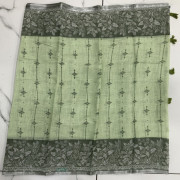 Linen Prints Sarees-LPS09