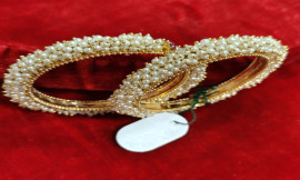 One Gram Pearl Bangles