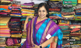 Pure rawsilk sarees