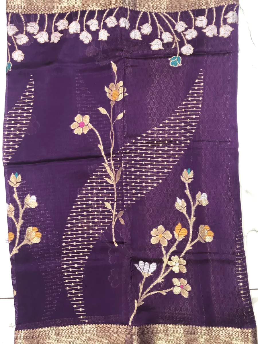 Pure Mango Pattu Saree