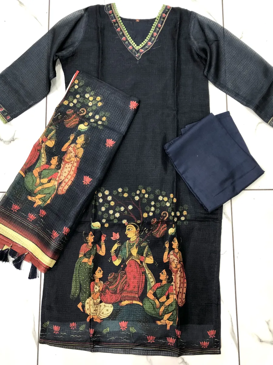 Weavers offer silk kota dress Size-M