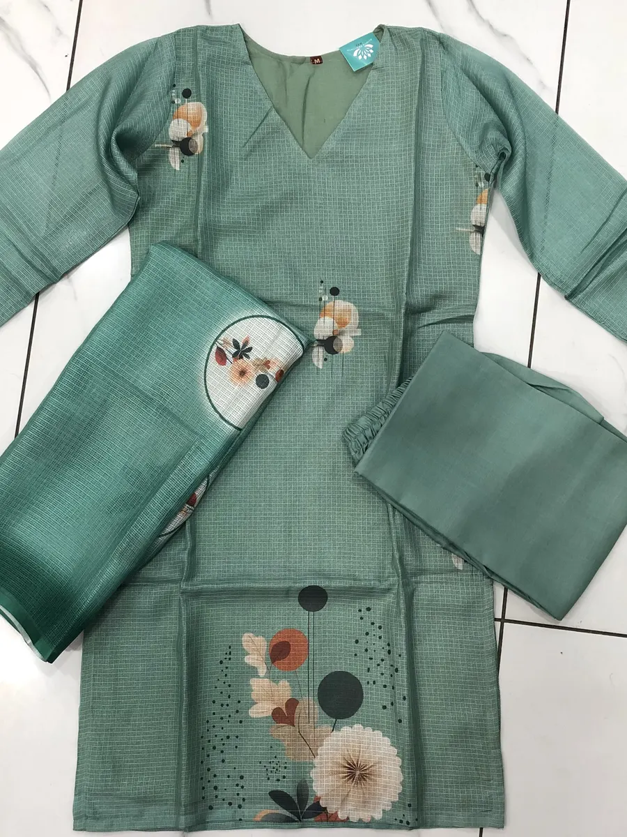 Weavers offer silk kota dress Size-M